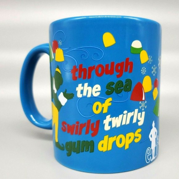 Elf Coffee Mug. "I passed through the seven levels of the candy cane forest" - Picture 10 of 12